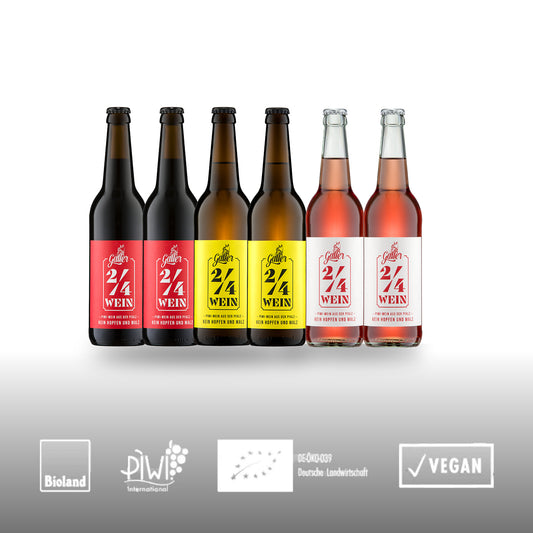 2/4 Weinpaket - 6 x 0,5l