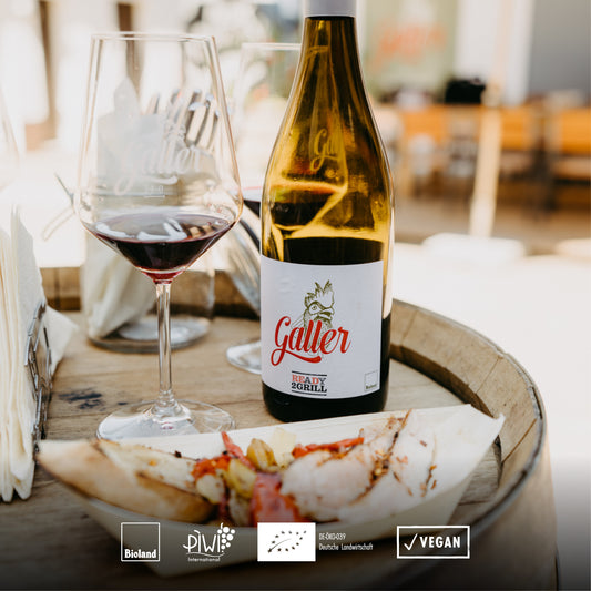 Bio-Wein, der sich perfekt zum Grillen eignet