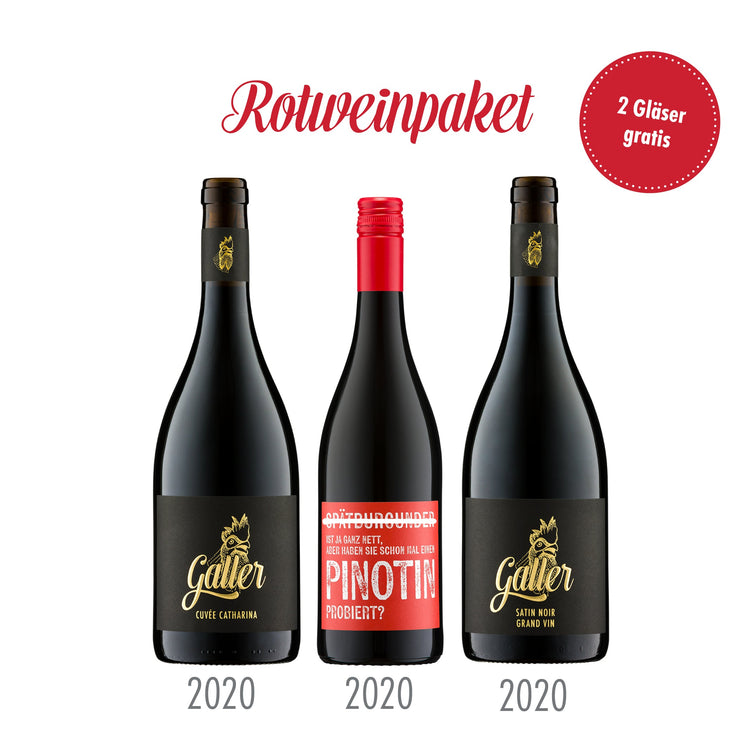 Weinpakete mit Bio-Weinen und Piwis