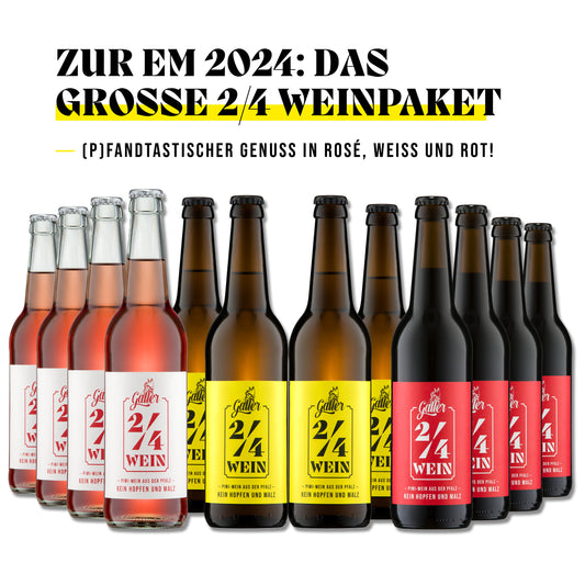 2/4 Weinpaket (EM-Special mit 12 Flaschen)