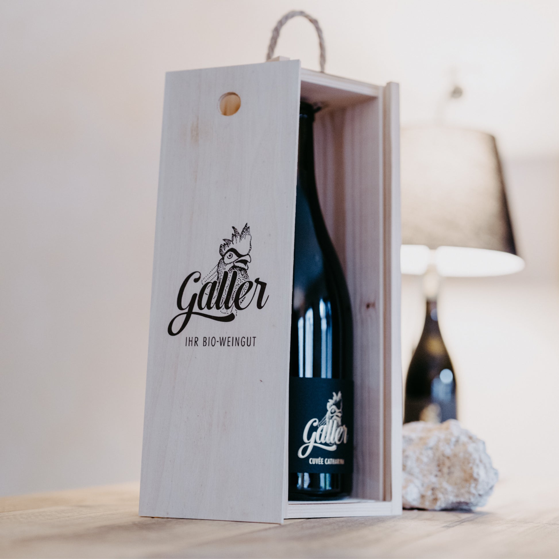 Holzkiste für Magnumflaschen - Das perfekte Weihnachtsgeschenk für Weinliebhaber